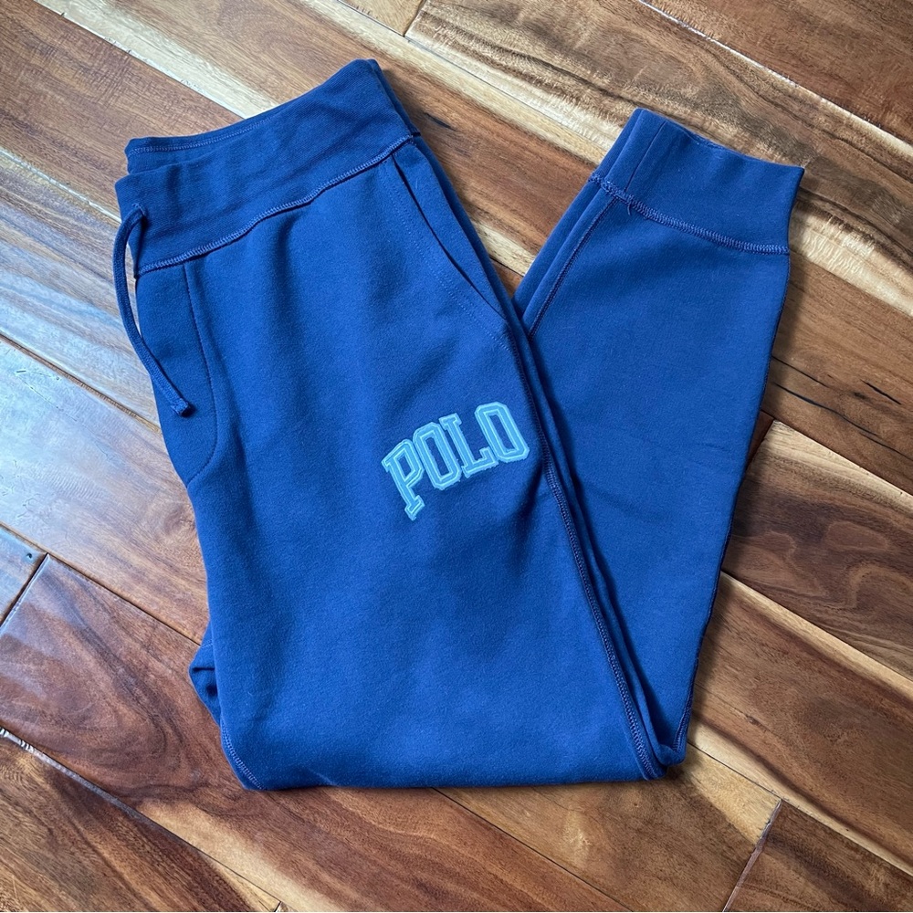 NWOT Polo Ralph Lauren Graphic Logo Fleece Joggers - Picture 3 of 15
